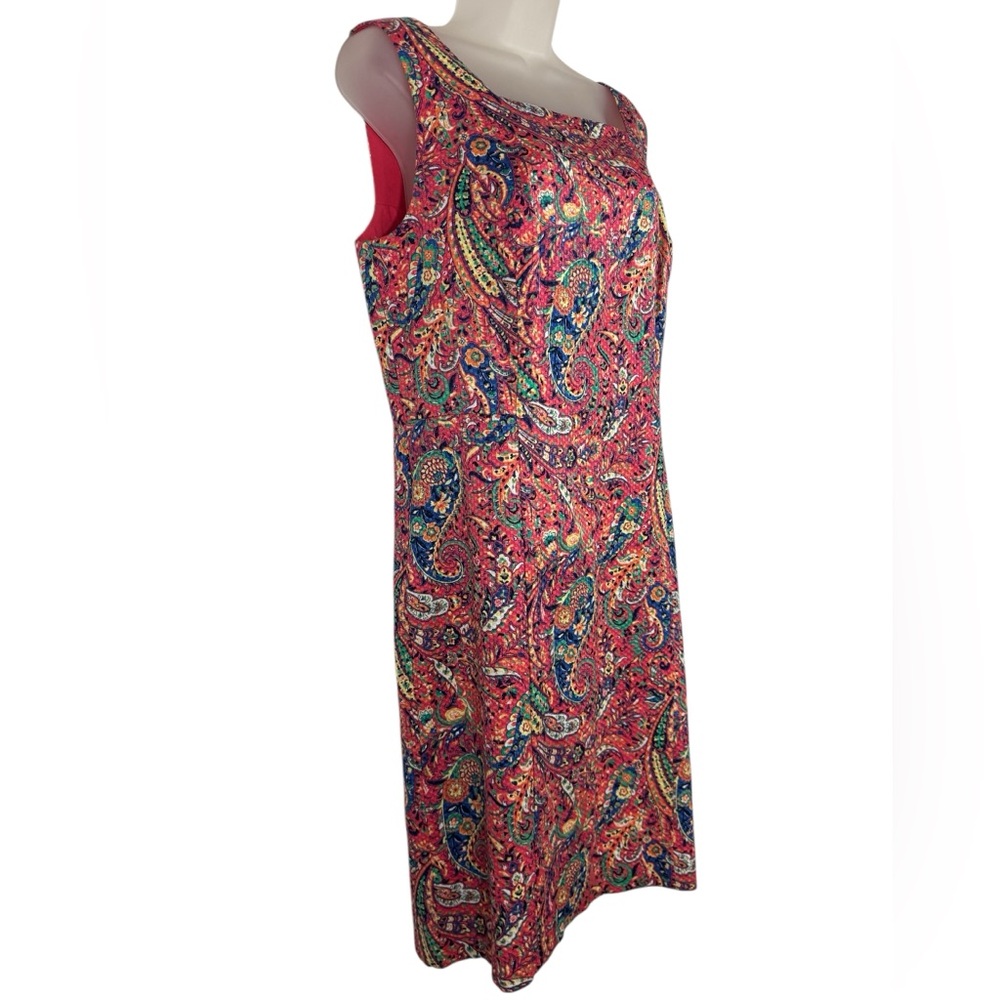 Talbots | Bonaire Paisley Print Sheath Dress - NWT - Picture 3 of 11
